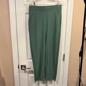 Athleta Sage Green Track Pants